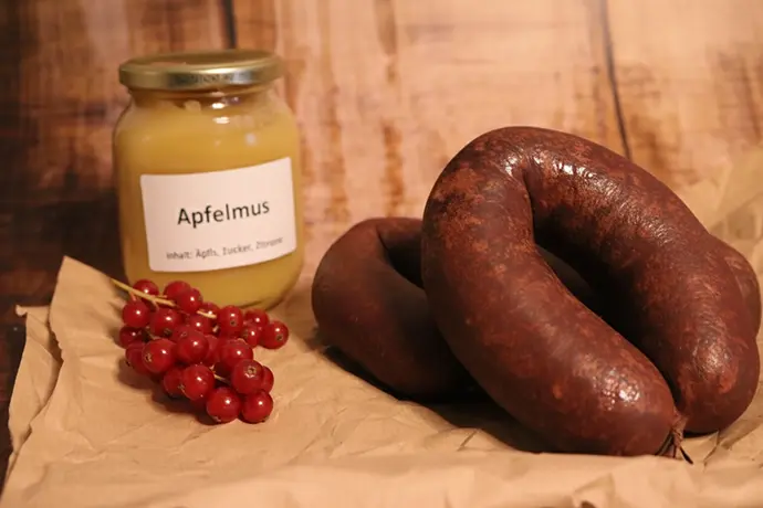 Hausgemachte Grützwurst